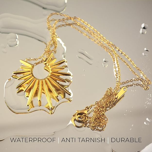 Sun Goddess Sun Necklace