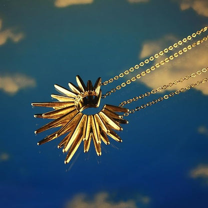 Sun Goddess Sun Necklace