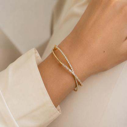 Doré Twist Bangle