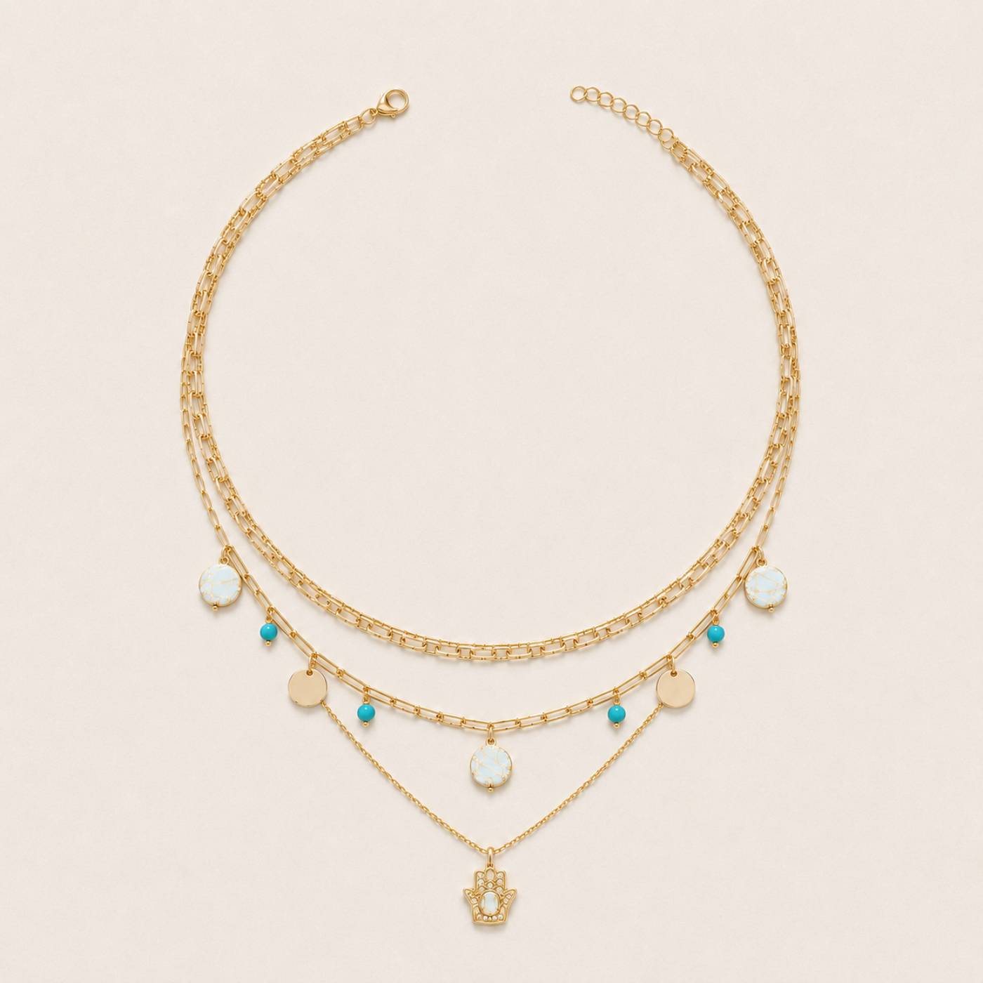 Riviera Charm Necklace