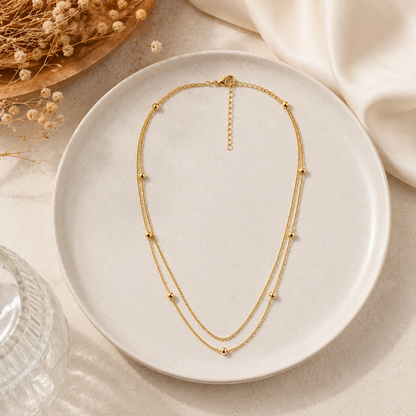 Dew Drop Layered Chain