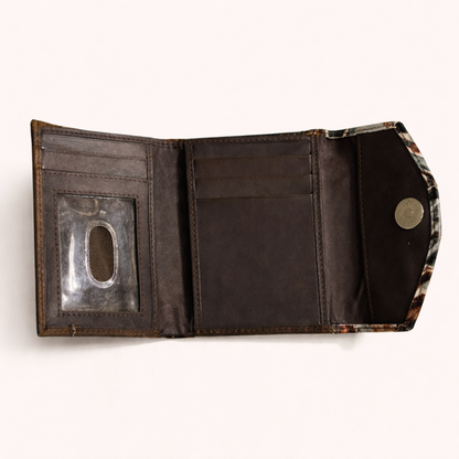 Smoky Aztec Tri-Fold Wallet