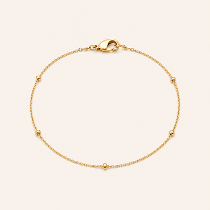 Luna Beaded Layer Anklet