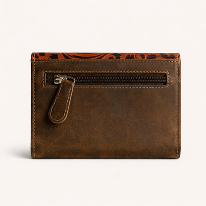 The Heritage Bloom Double-Fold Wallet