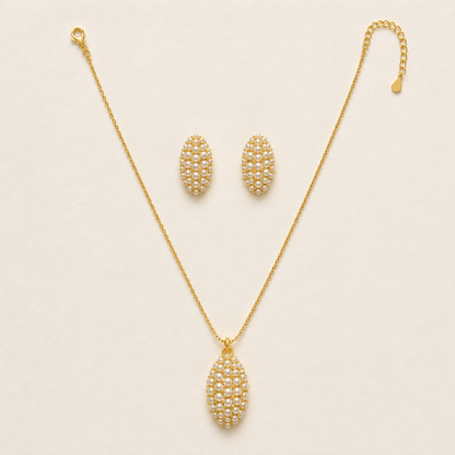 Pavé Pearl Set