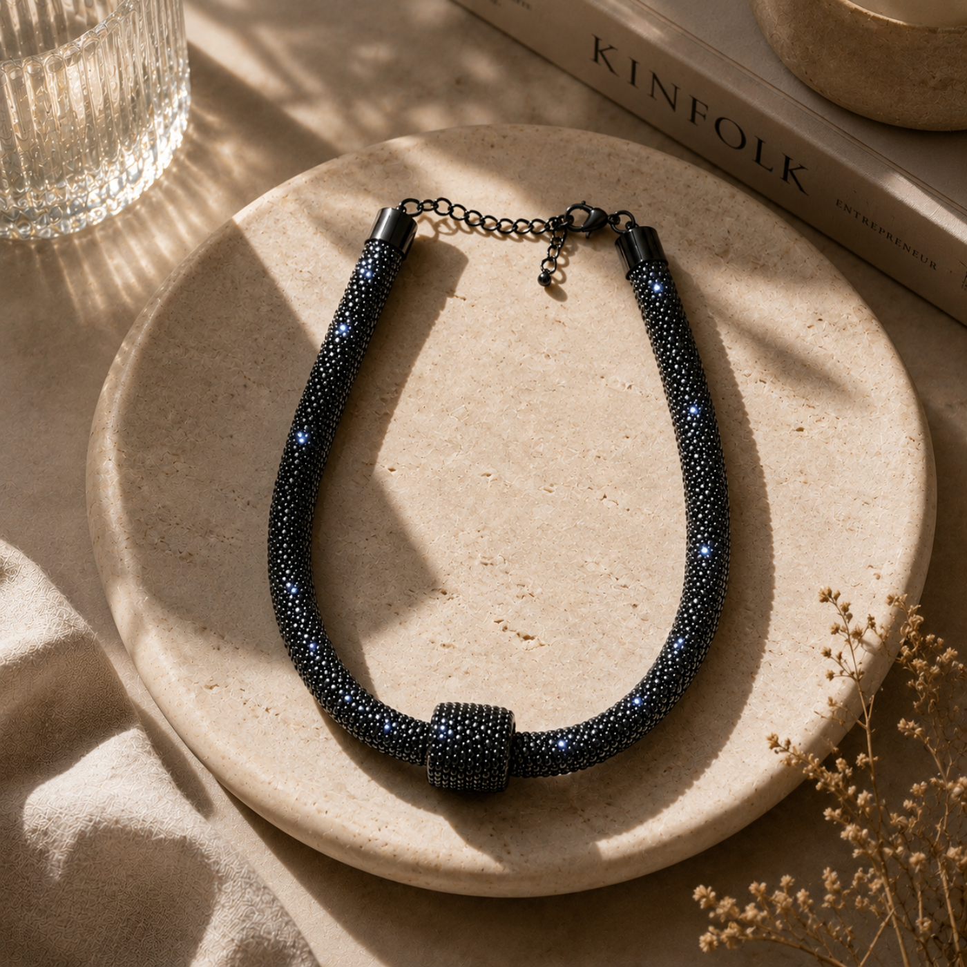 Diva Crystal Statement Necklace