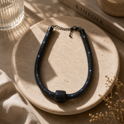 Diva Crystal Statement Necklace