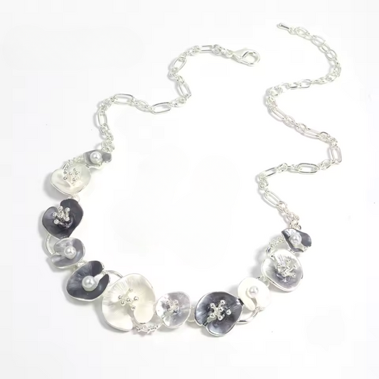 Silver Petal Harmony