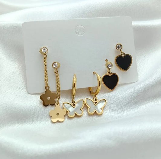 Charm Trio Earrings