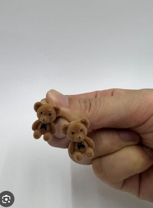 Brown Bear Bliss Earrings