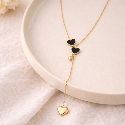 Noir Midnight Cascade Necklace