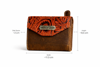 Heritage Bloom Tri-Fold Wallet