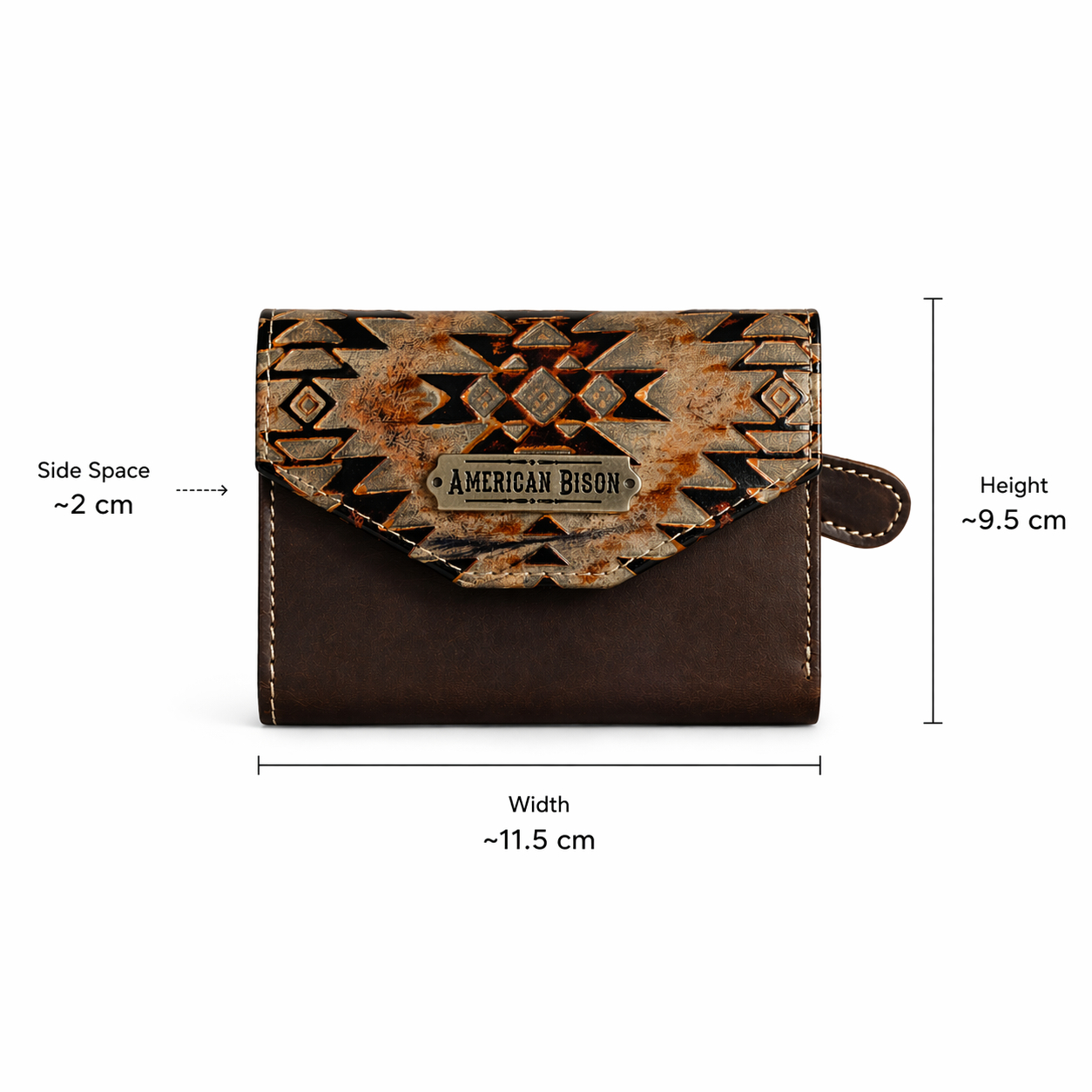 Ember Aztec Tri-Fold Wallet