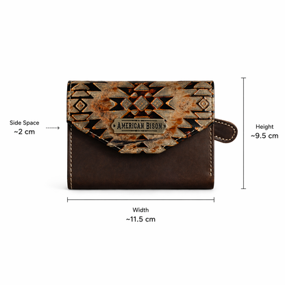 Ember Aztec Tri-Fold Wallet