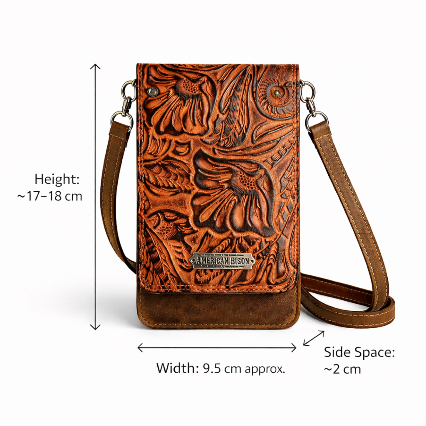 The Heritage Bloom Crossbody Organiser Bag