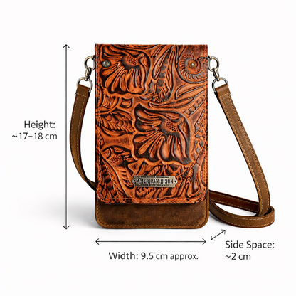 The Heritage Bloom Crossbody Organiser Bag