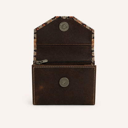 Ember Aztec Double-Fold Wallet