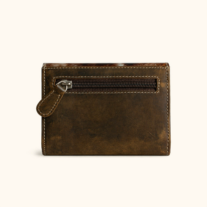 Smoky Aztec Double-Fold Wallet