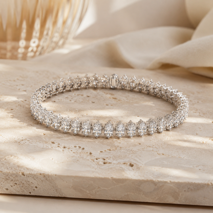 Iced Tennis Bracelet