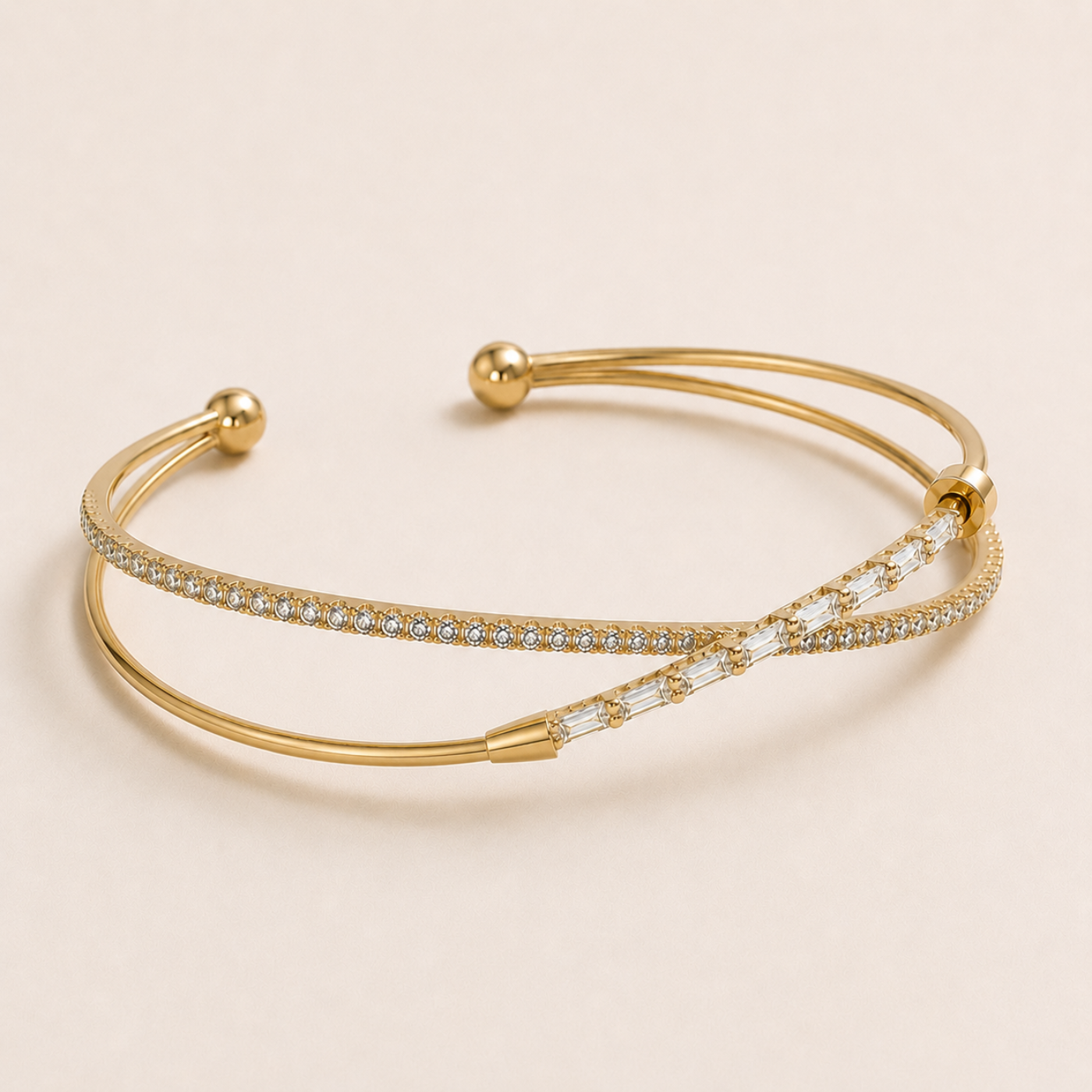 Doré Twist Bangle