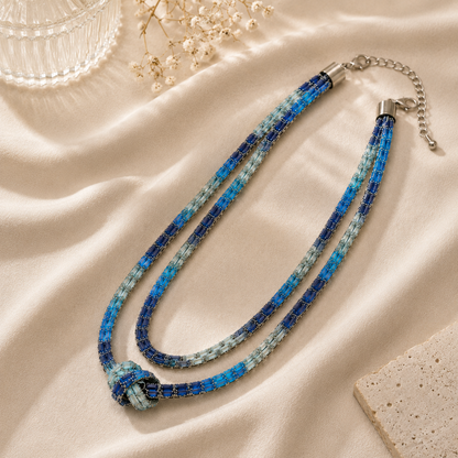 Azure Duet Necklace