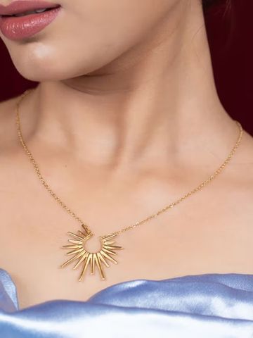 Sun Goddess Sun Necklace